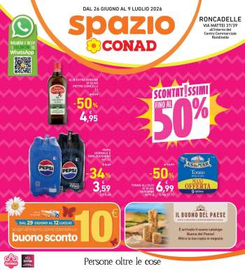 Volantino Spazio Conad - 26/6/2026 - 9/7/2026.