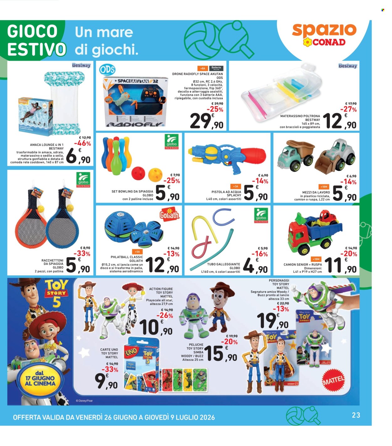 Volantino Spazio Conad - 26/6/2026 - 9/7/2026. Pagina 23