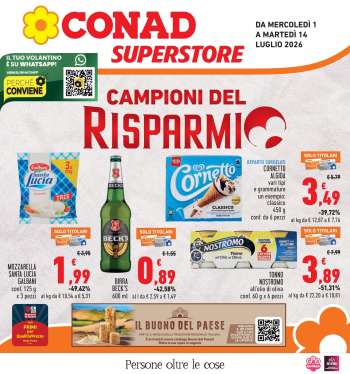 Volantino Conad - 1/7/2026 - 14/7/2026.
