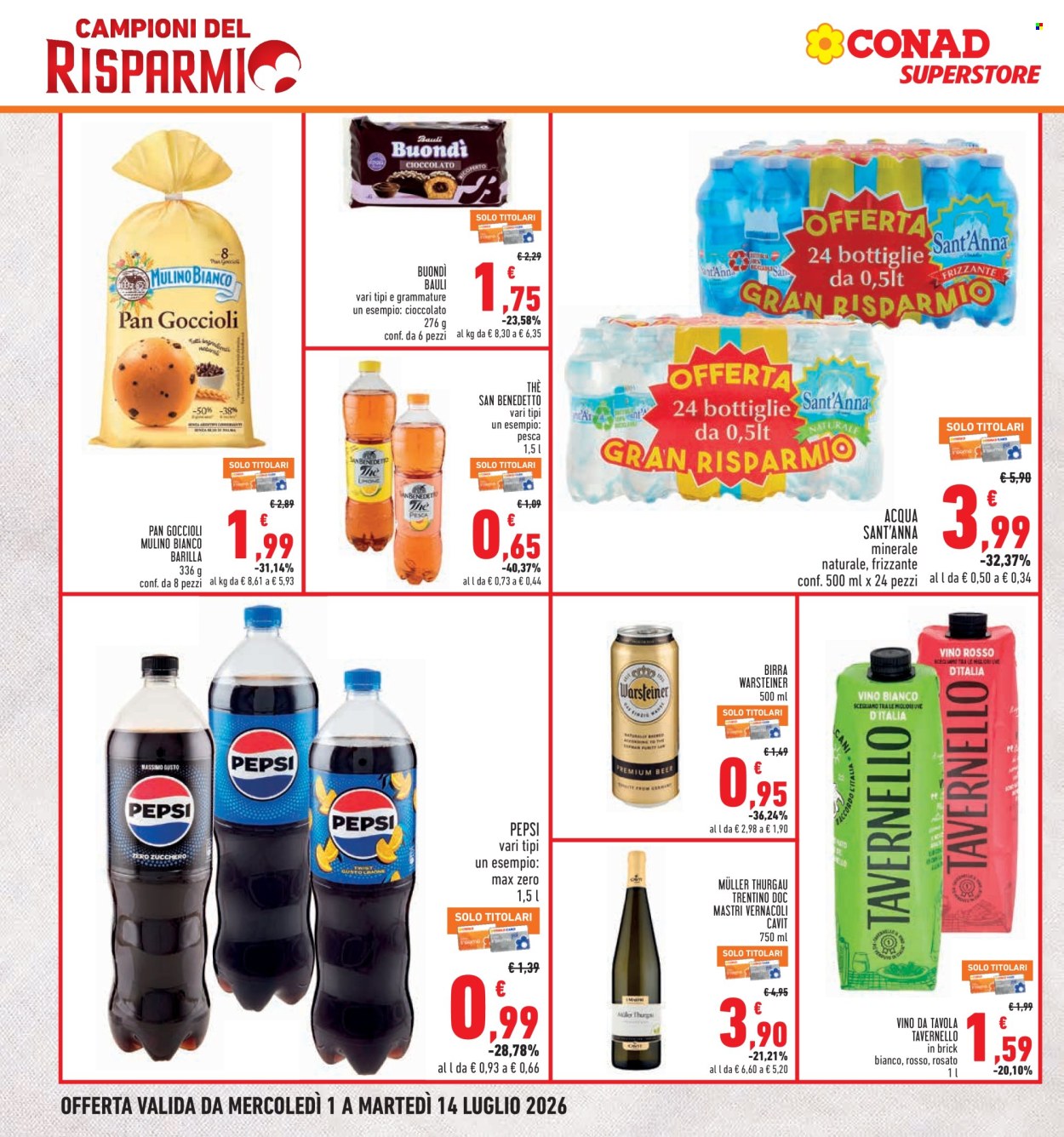 Volantino Conad - 1/7/2026 - 14/7/2026. Pagina 4