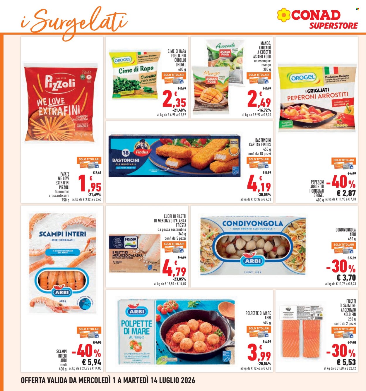 Volantino Conad - 1/7/2026 - 14/7/2026. Pagina 16