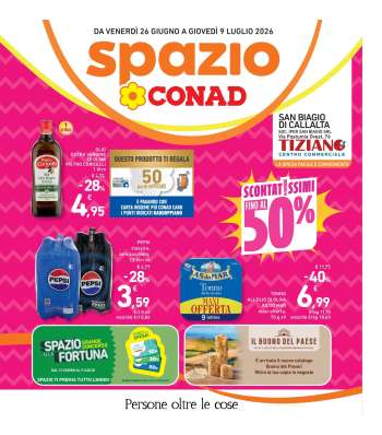 Volantino Spazio Conad - 26/6/2026 - 9/7/2026.