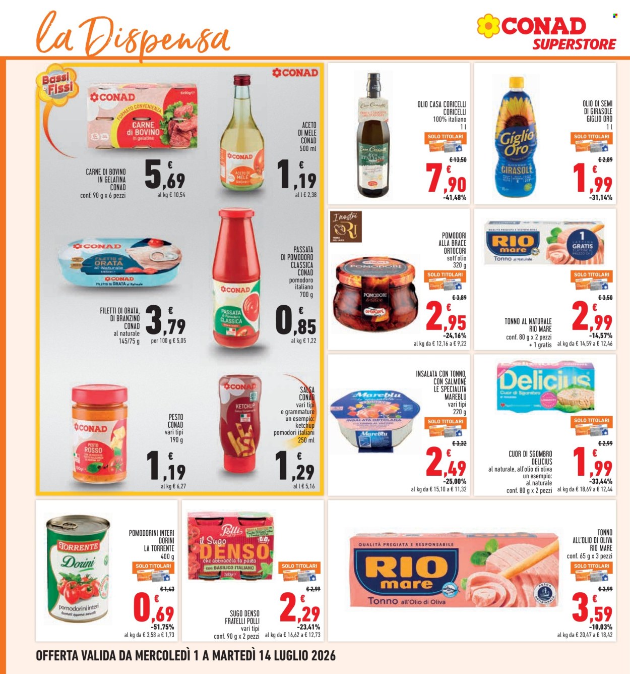 Volantino Conad - 1/7/2026 - 14/7/2026. Pagina 18