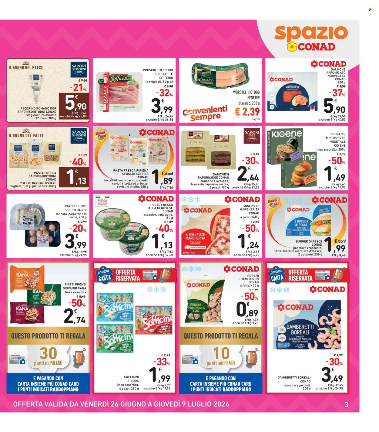 Volantino Spazio Conad - 26/6/2026 - 9/7/2026. Pagina 3