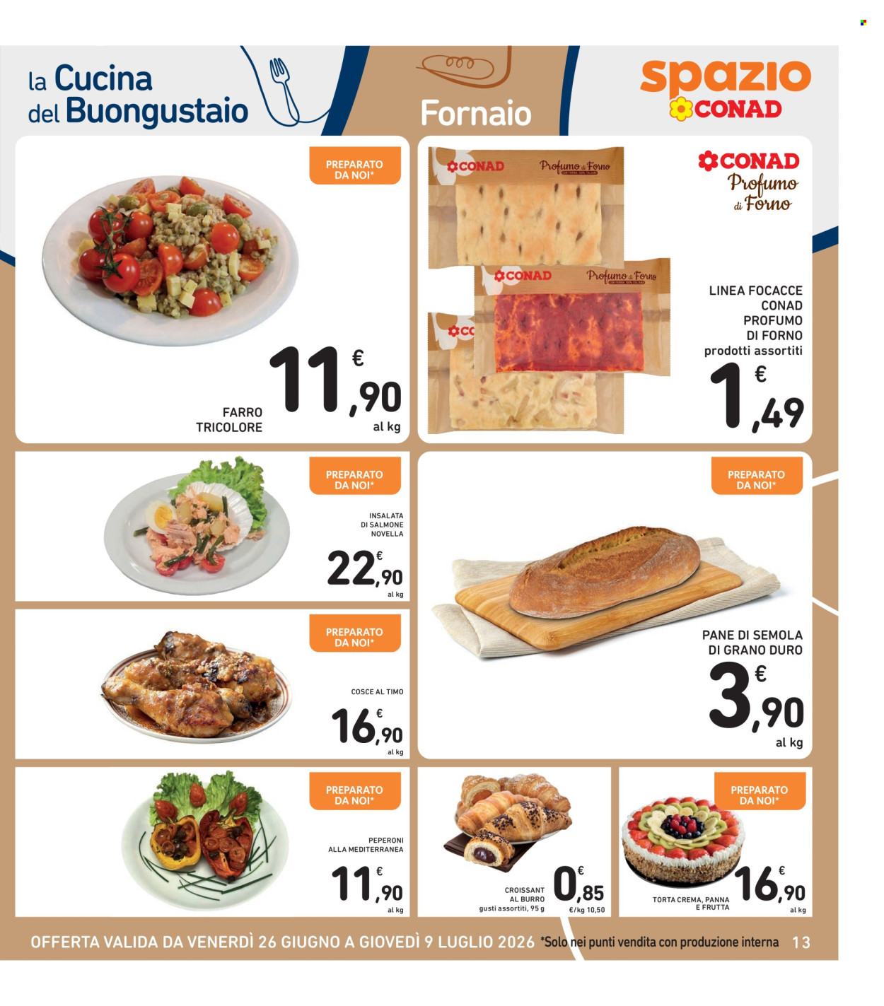 Volantino Spazio Conad - 26/6/2026 - 9/7/2026. Pagina 13
