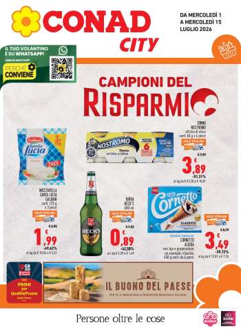 Volantino Conad - 1/7/2026 - 15/7/2026.