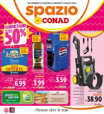 Volantino Spazio Conad - 26/6/2026 - 9/7/2026.