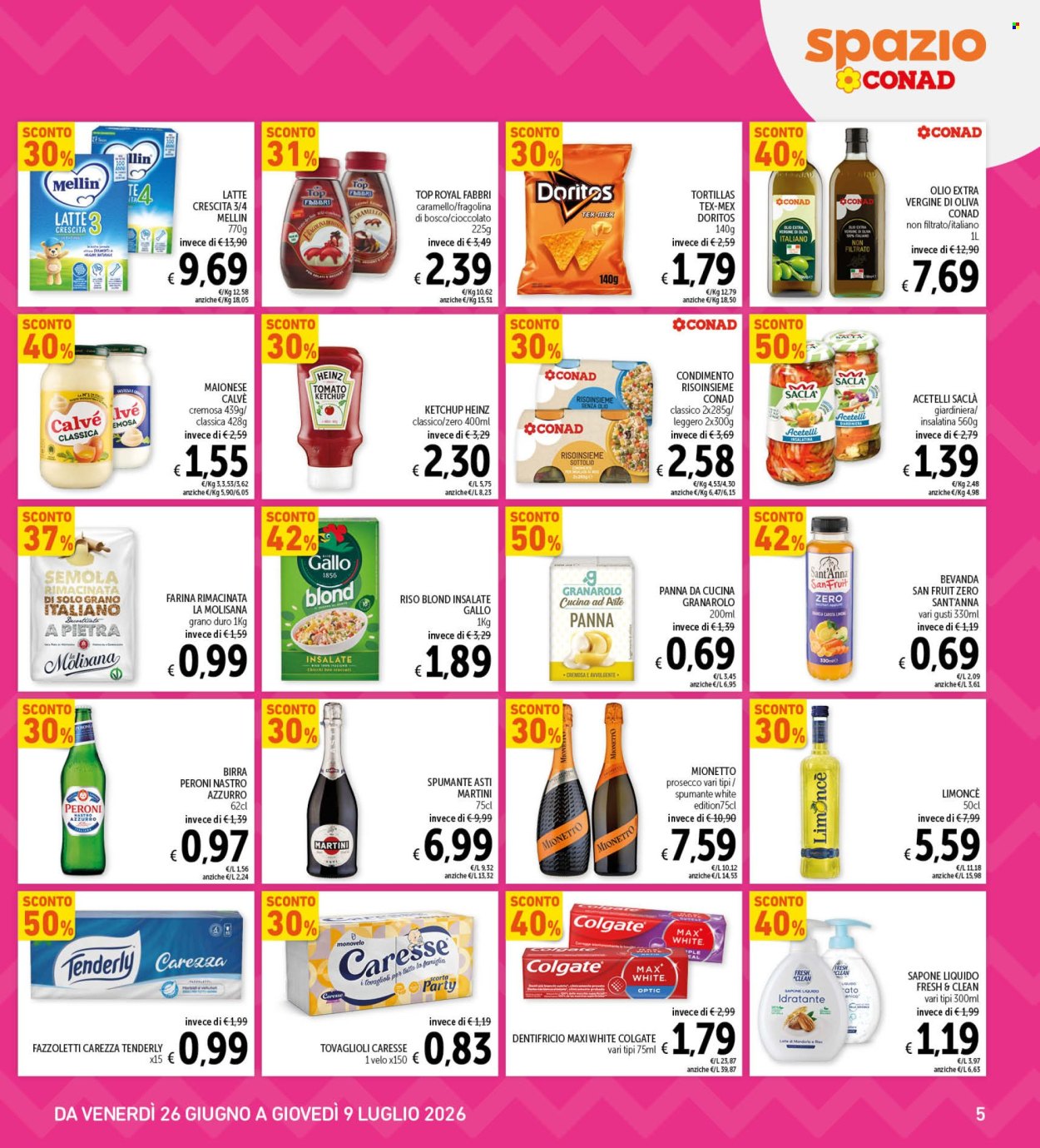 Volantino Spazio Conad - 26/6/2026 - 9/7/2026. Pagina 5