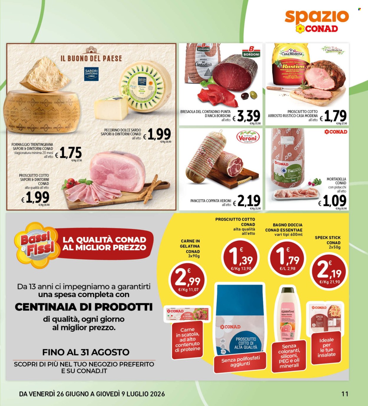 Volantino Spazio Conad - 26/6/2026 - 9/7/2026. Pagina 11