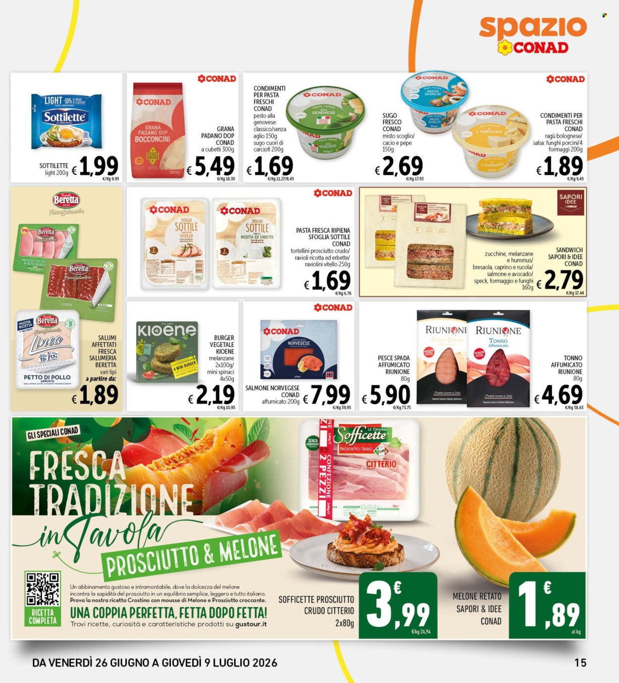 Volantino Spazio Conad - 26/6/2026 - 9/7/2026. Pagina 15