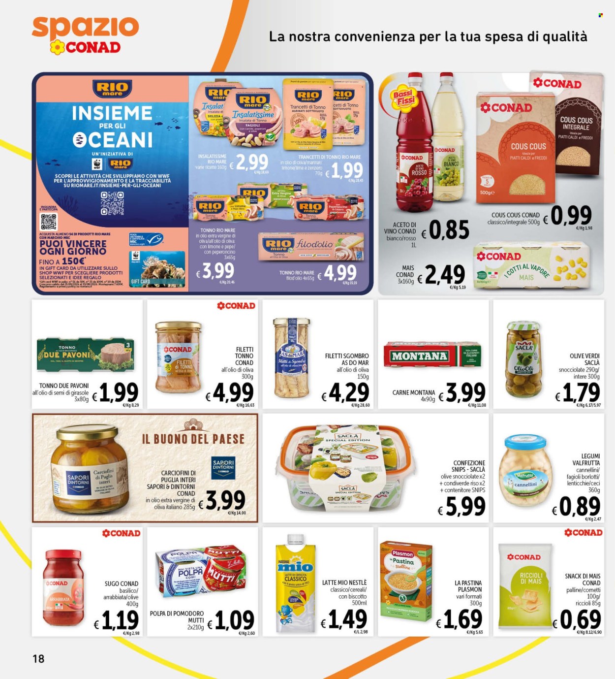 Volantino Spazio Conad - 26/6/2026 - 9/7/2026. Pagina 18