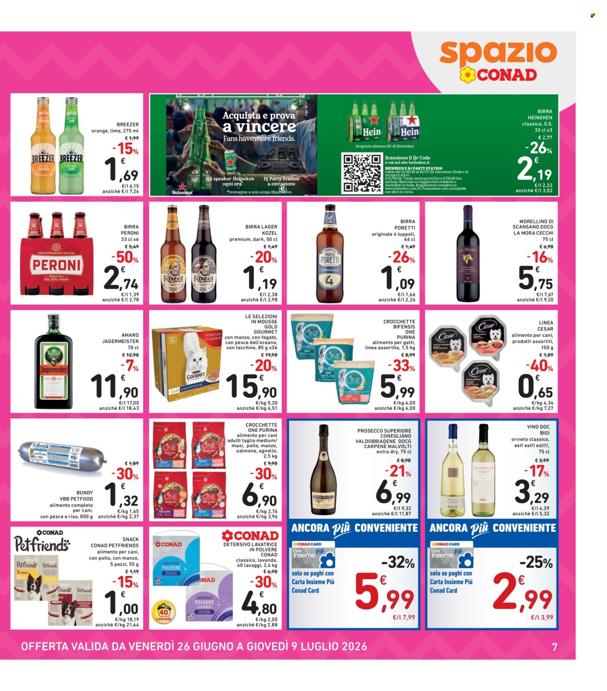 Volantino Spazio Conad - 26/6/2026 - 9/7/2026. Pagina 7