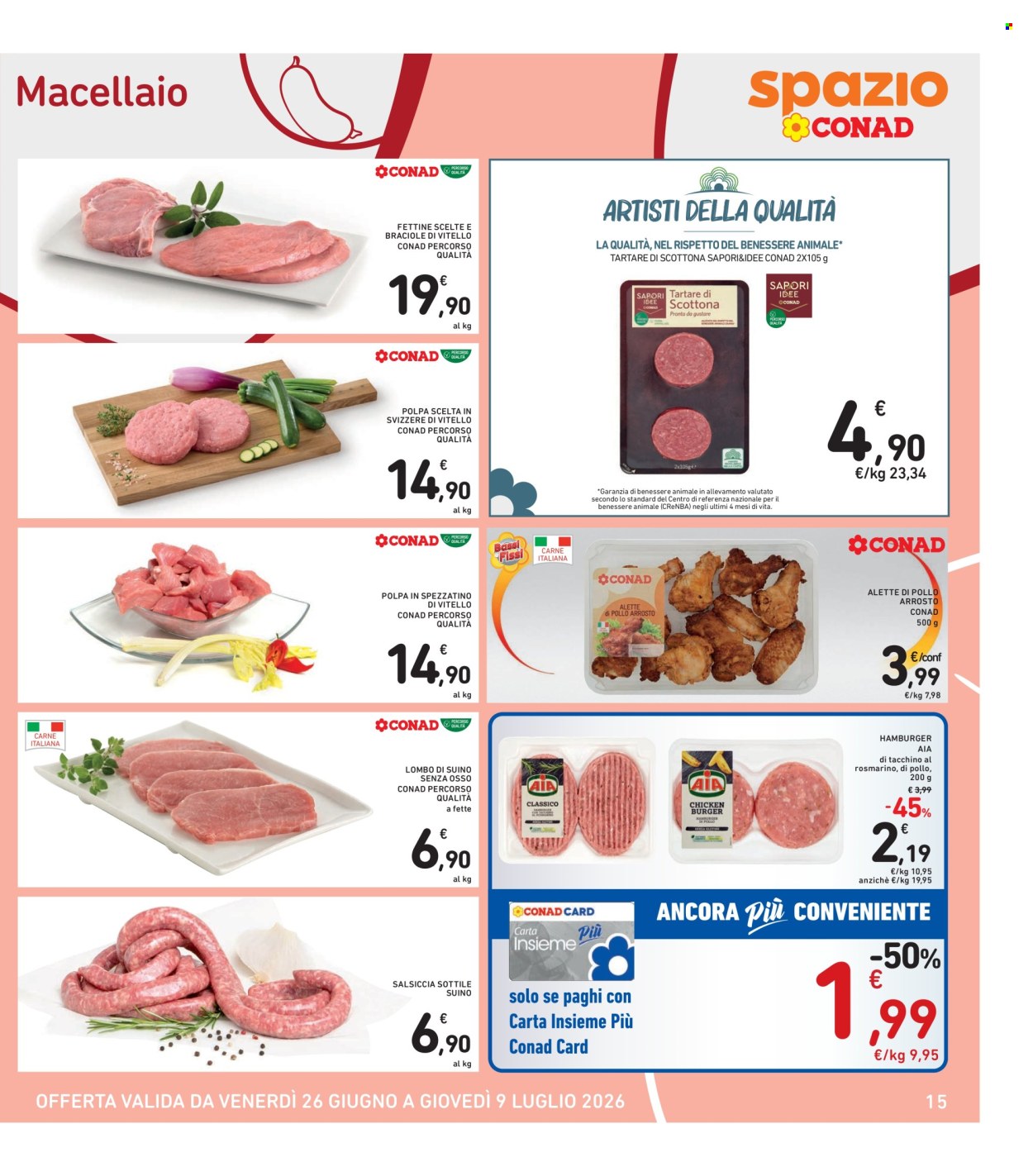 Volantino Spazio Conad - 26/6/2026 - 9/7/2026. Pagina 15