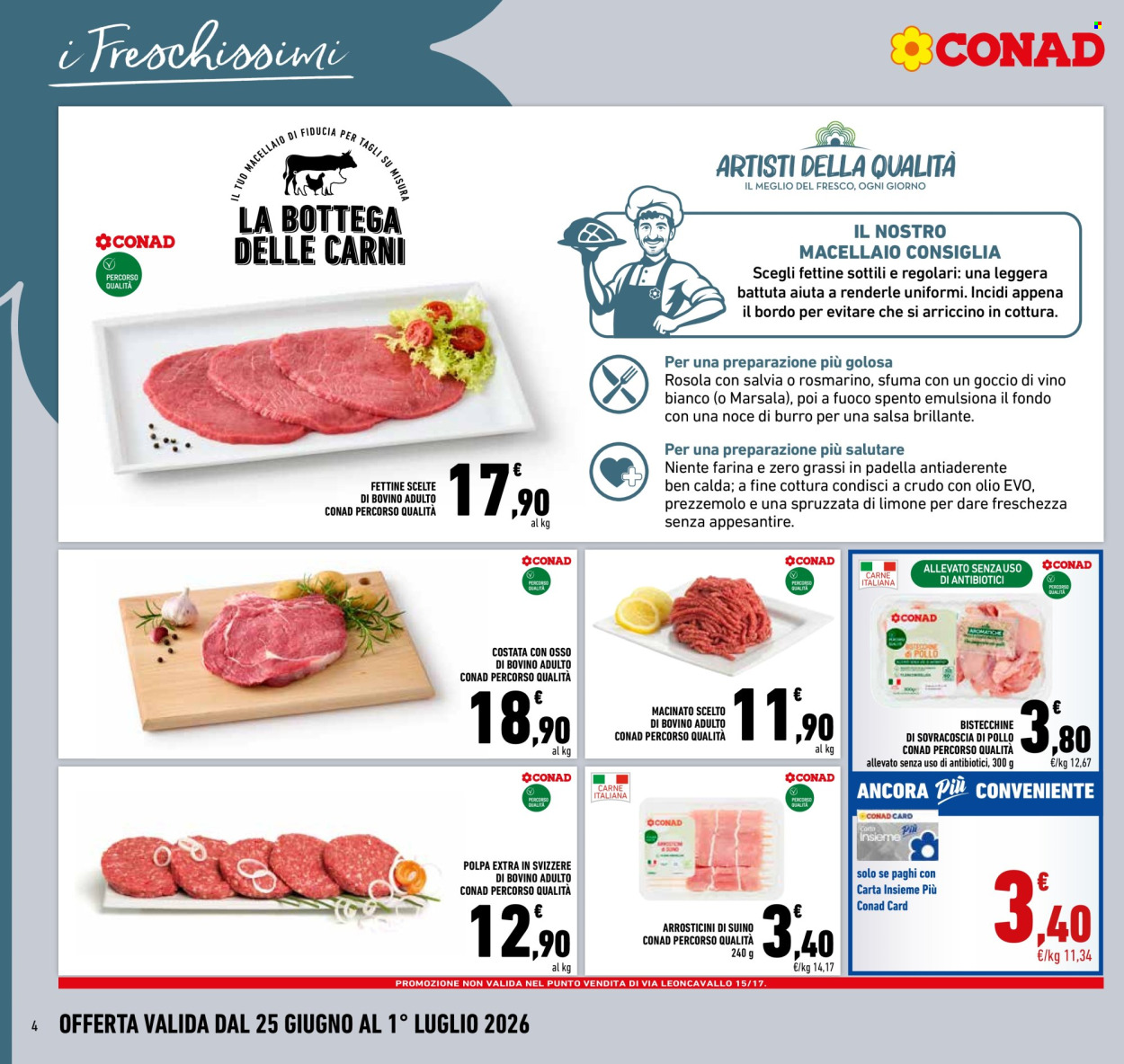 Volantino Conad - 25/6/2026 - 1/7/2026. Pagina 4