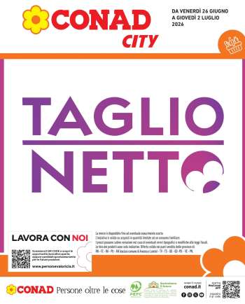 Volantino Conad City - 26/6/2026 - 2/7/2026.