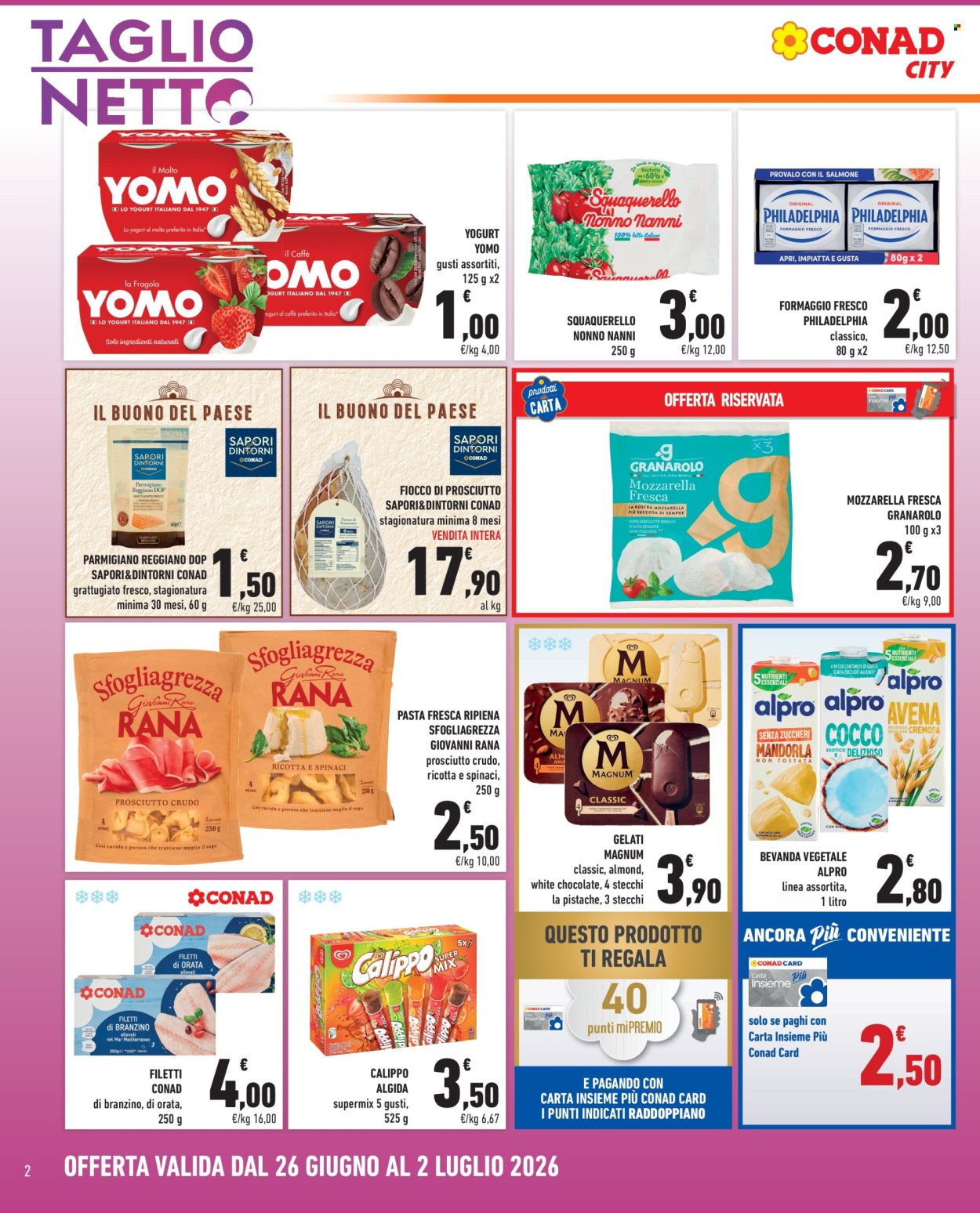 Volantino Conad - 26/6/2026 - 2/7/2026. Pagina 2