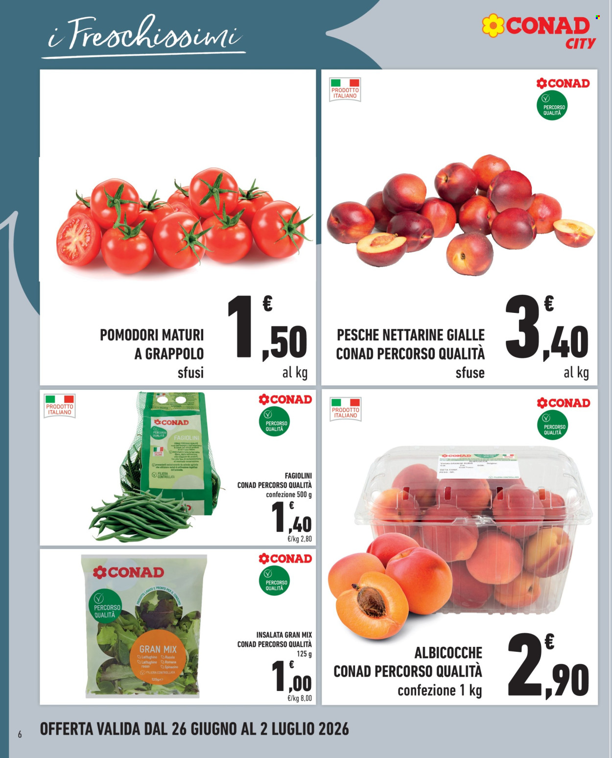 Volantino Conad - 26/6/2026 - 2/7/2026. Pagina 6