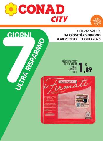 Volantino Conad - 25/6/2026 - 1/7/2026.