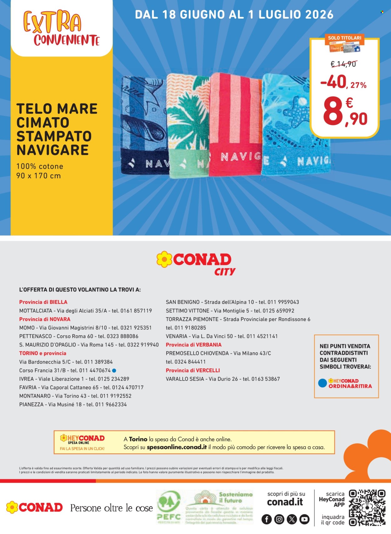 Volantino Conad - 25/6/2026 - 1/7/2026. Pagina 4
