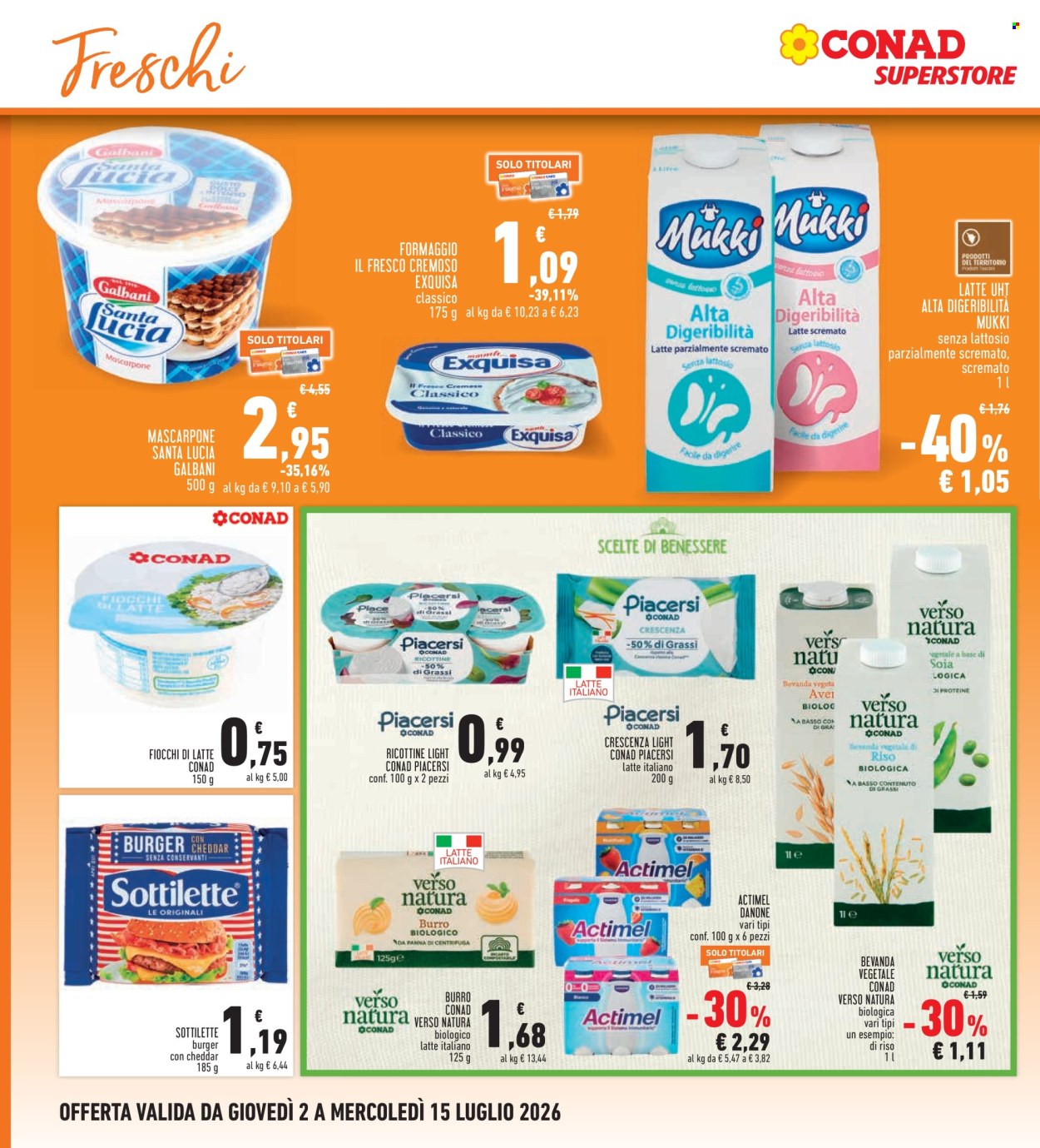 Volantino Conad - 2/7/2026 - 15/7/2026. Pagina 10