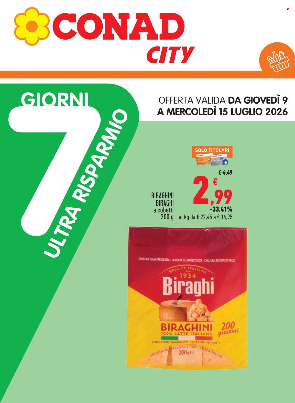 Volantino Conad - 2/7/2026 - 15/7/2026. Pagina 17