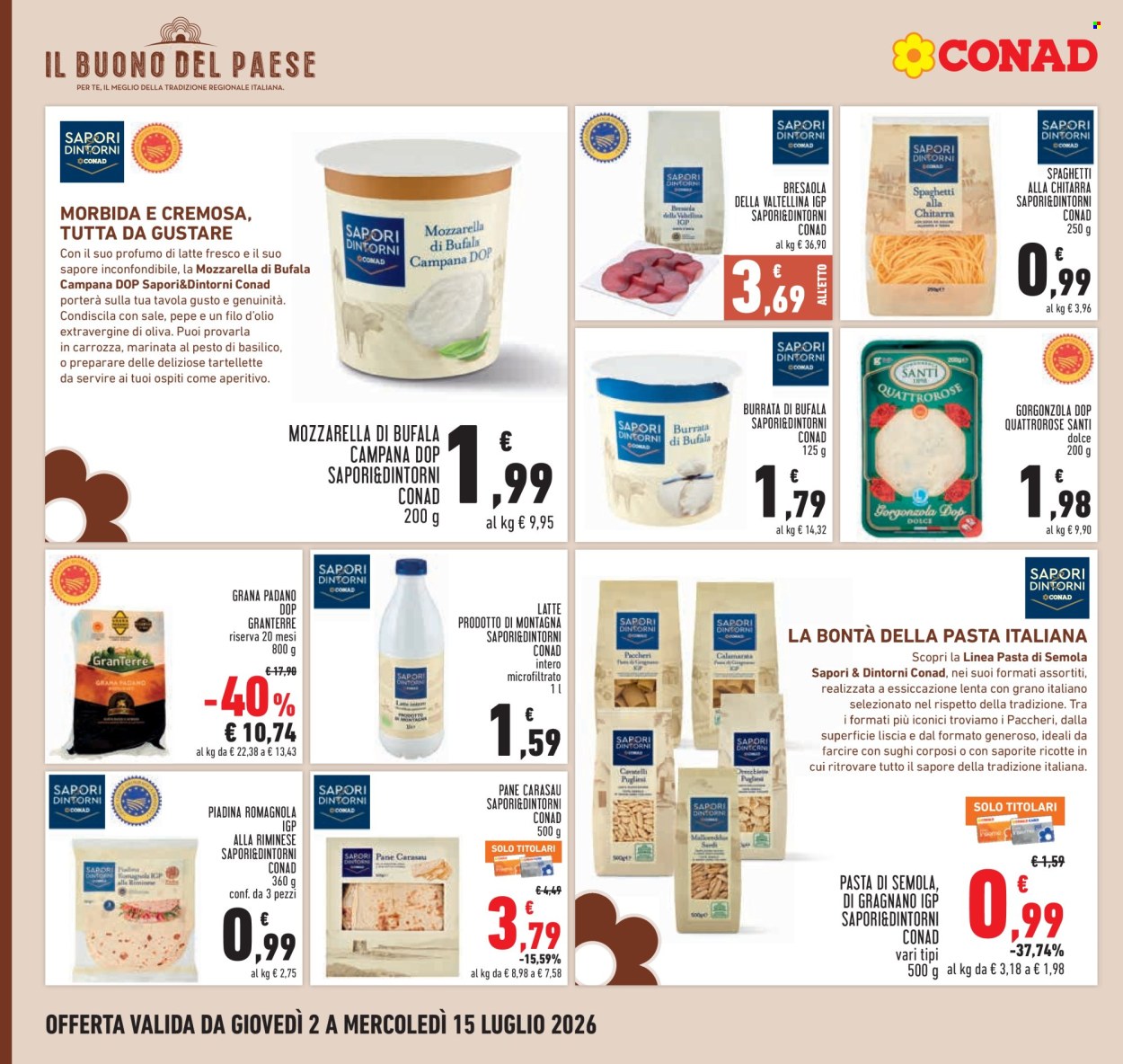 Volantino Conad - 2/7/2026 - 15/7/2026. Pagina 16