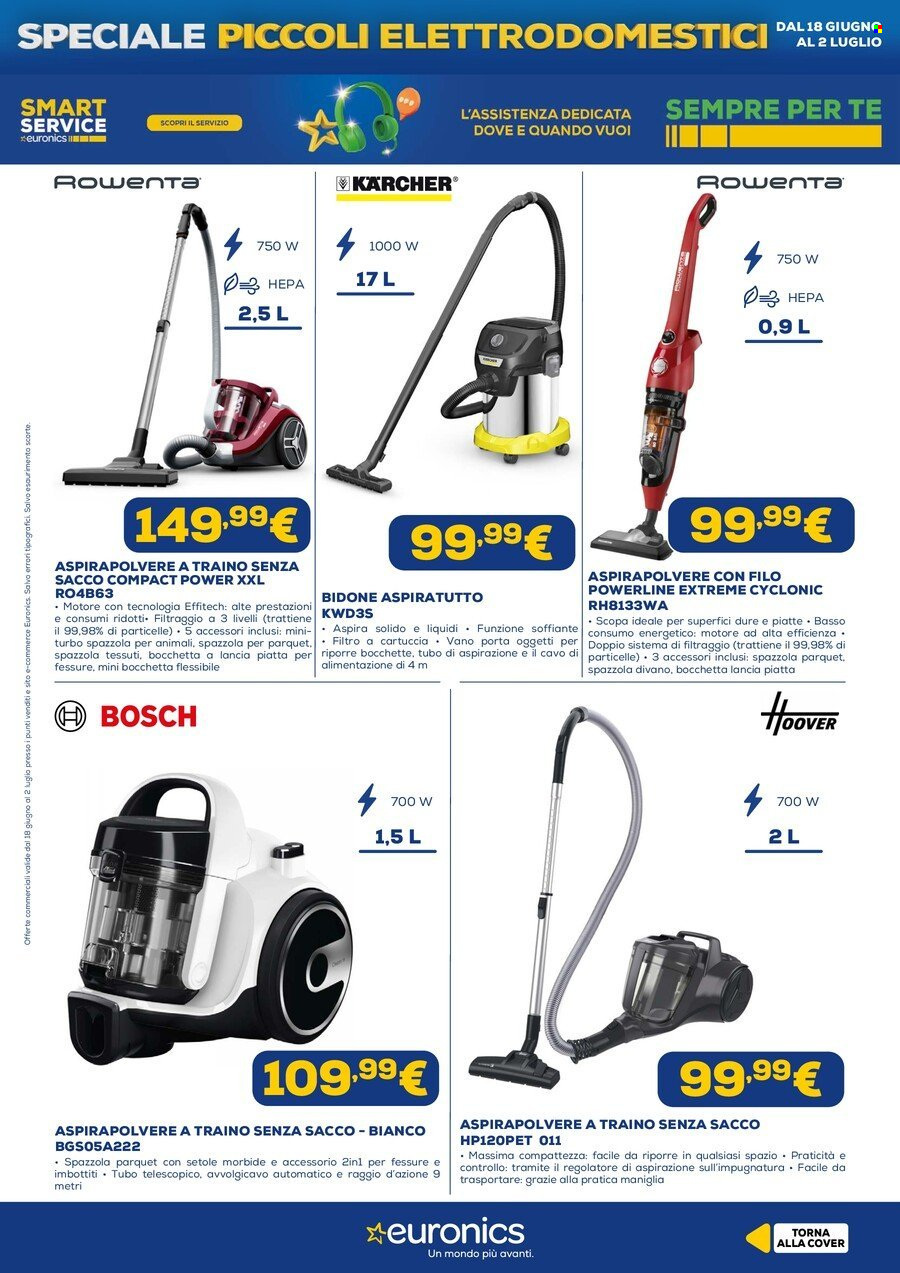 Volantino Euronics - 18/6/2026 - 2/7/2026. Pagina 5
