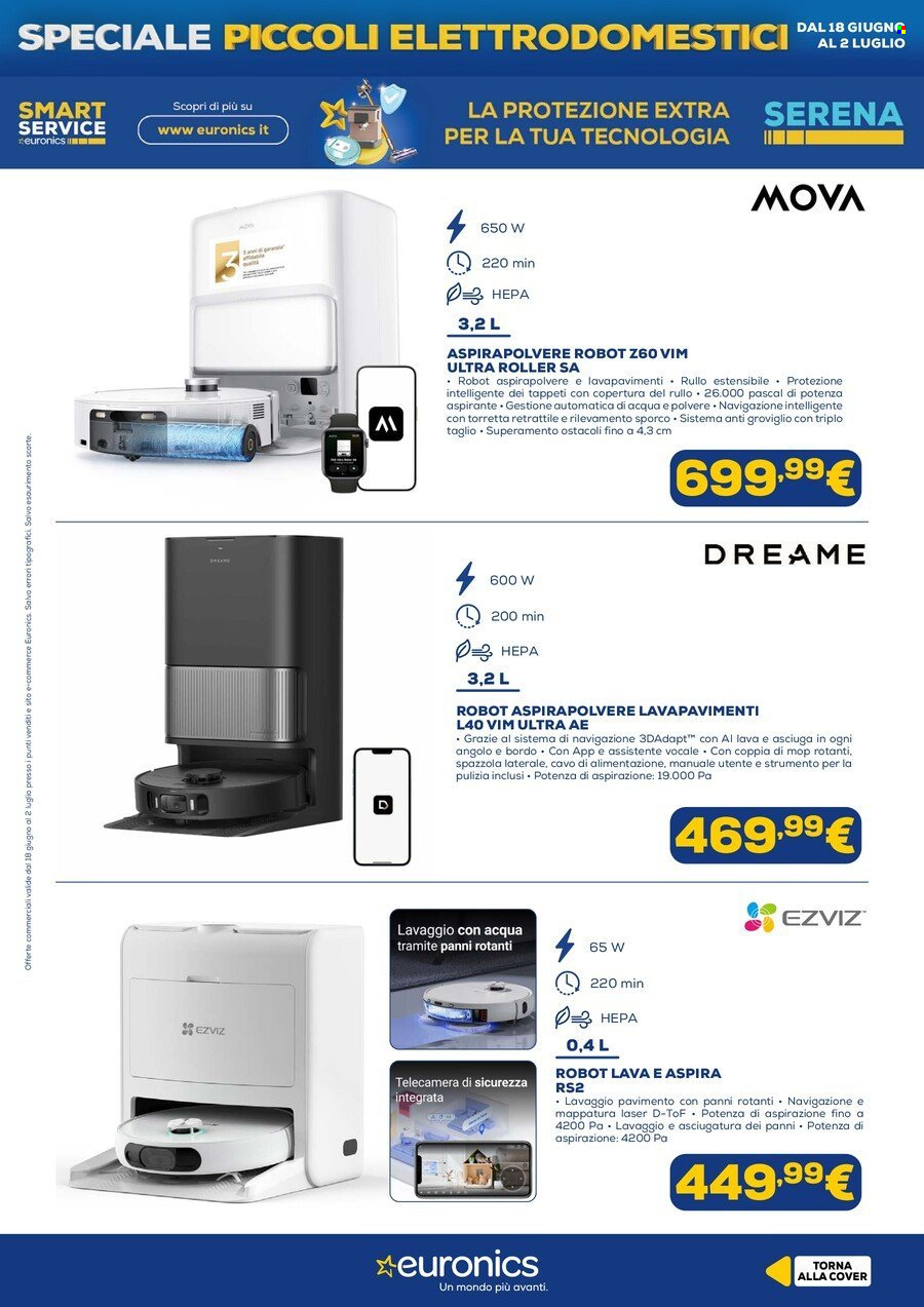 Volantino Euronics - 18/6/2026 - 2/7/2026. Pagina 10