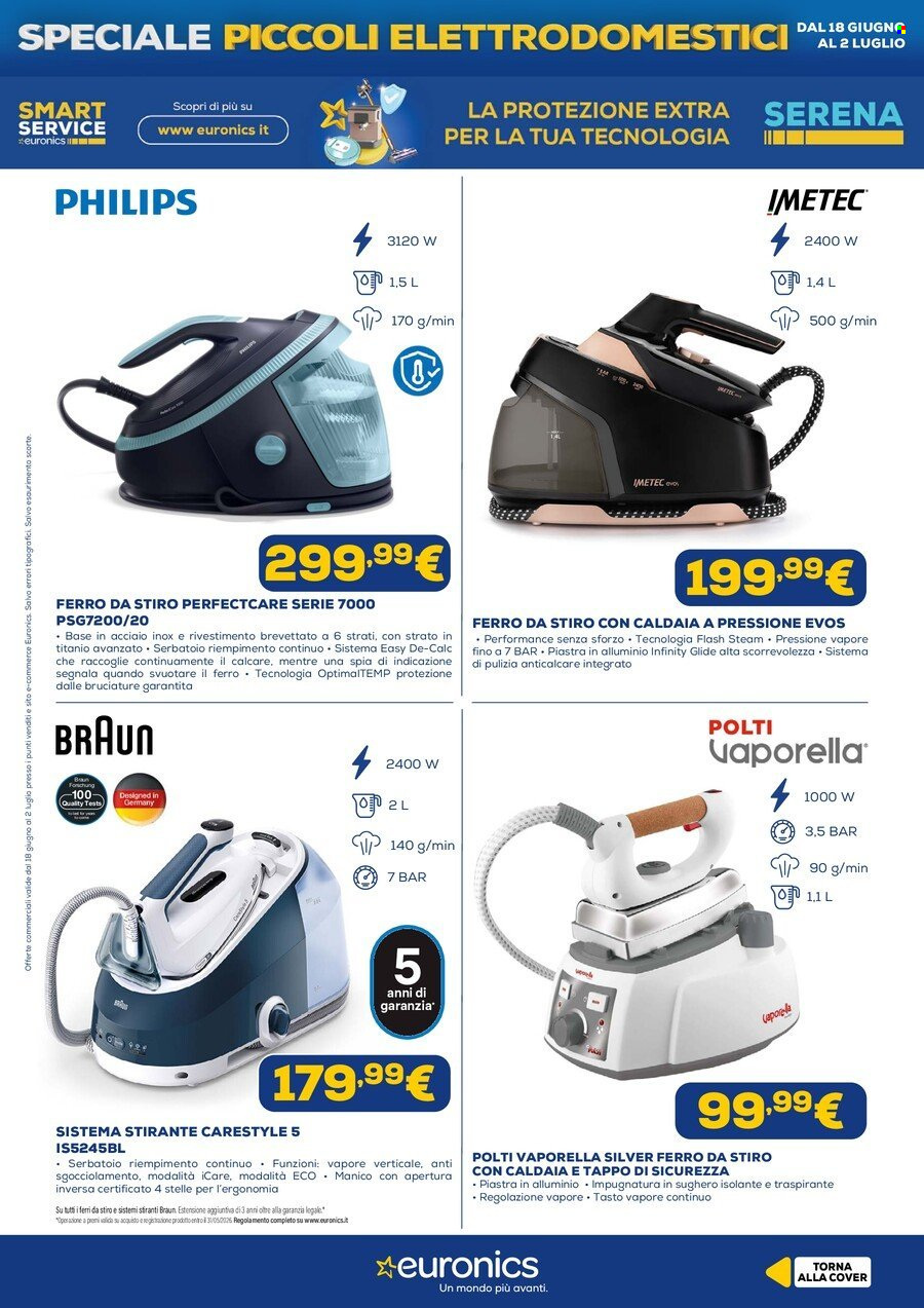 Volantino Euronics - 18/6/2026 - 2/7/2026. Pagina 12