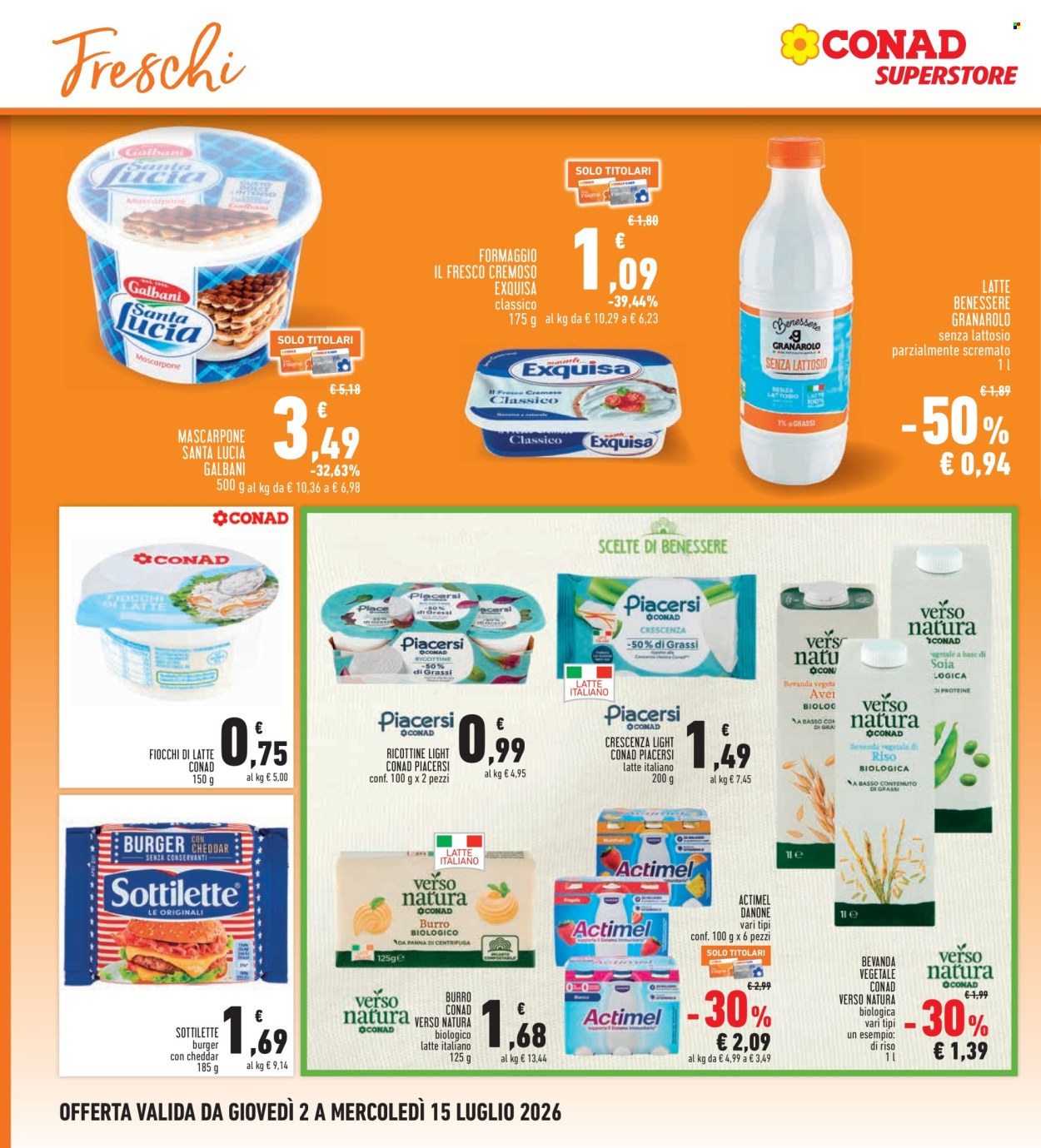 Volantino Conad Superstore - 2/7/2026 - 15/7/2026. Pagina 10