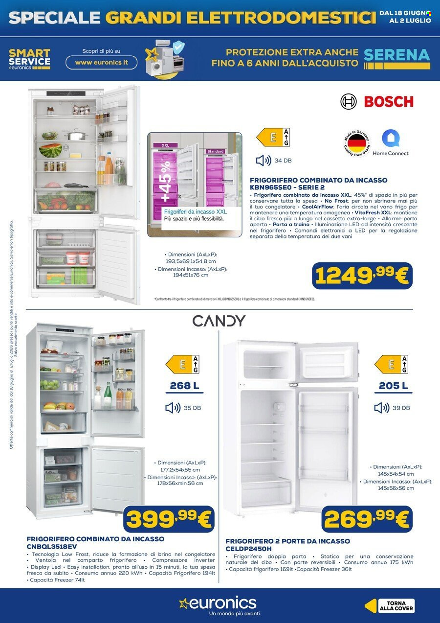 Volantino Euronics - 18/6/2026 - 2/7/2026. Pagina 6