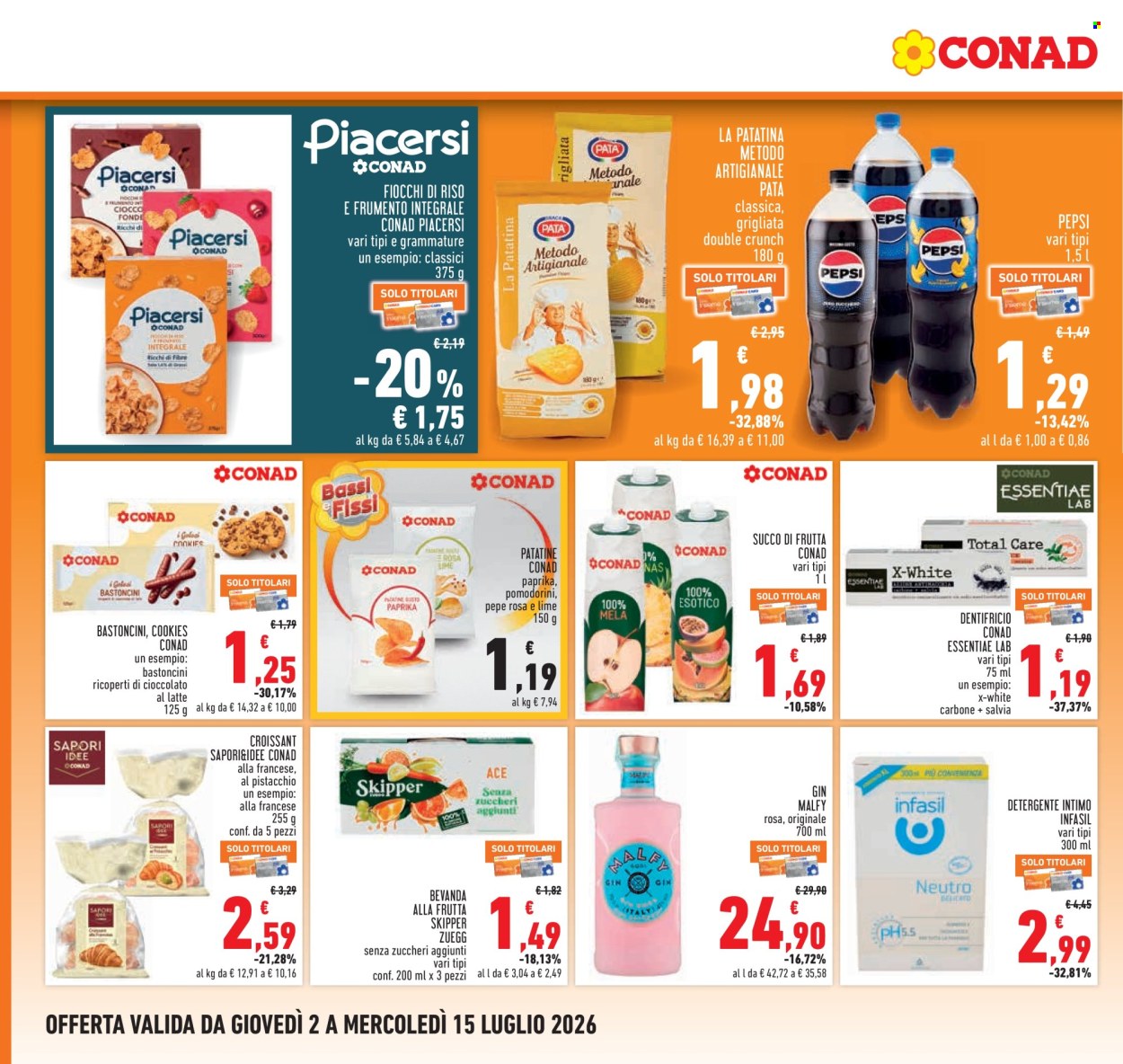 Volantino Conad - 2/7/2026 - 15/7/2026. Pagina 14