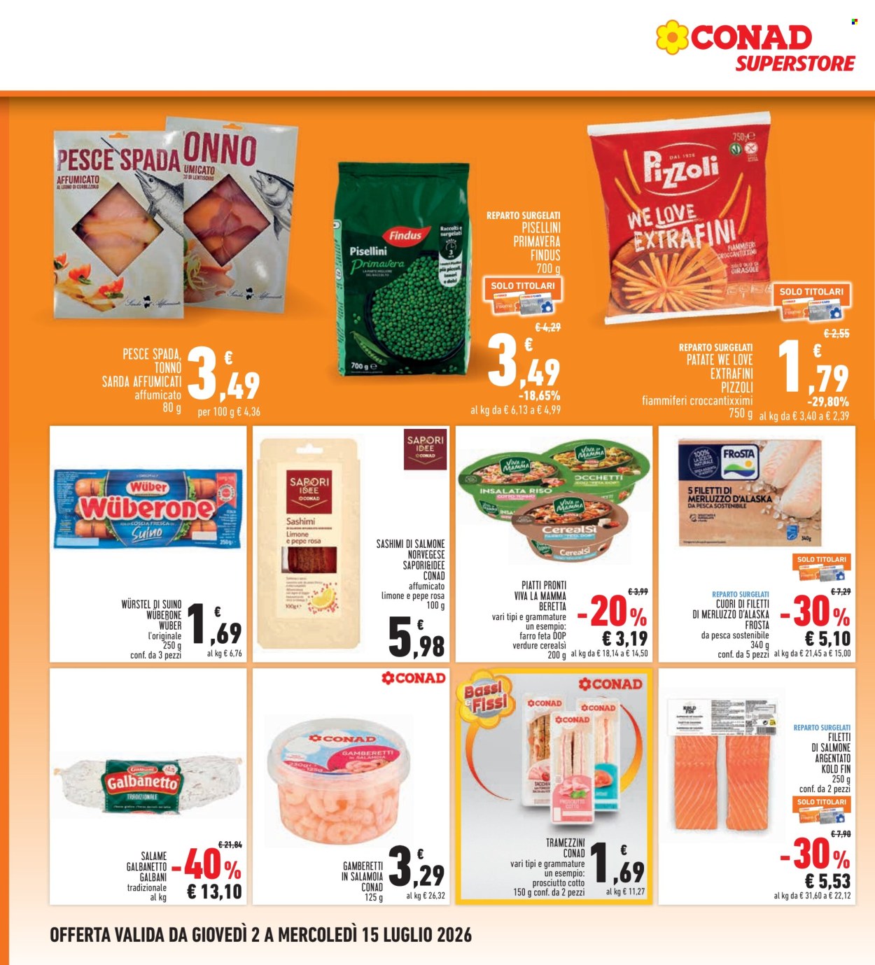 Volantino Conad Superstore - 2/7/2026 - 15/7/2026. Pagina 14