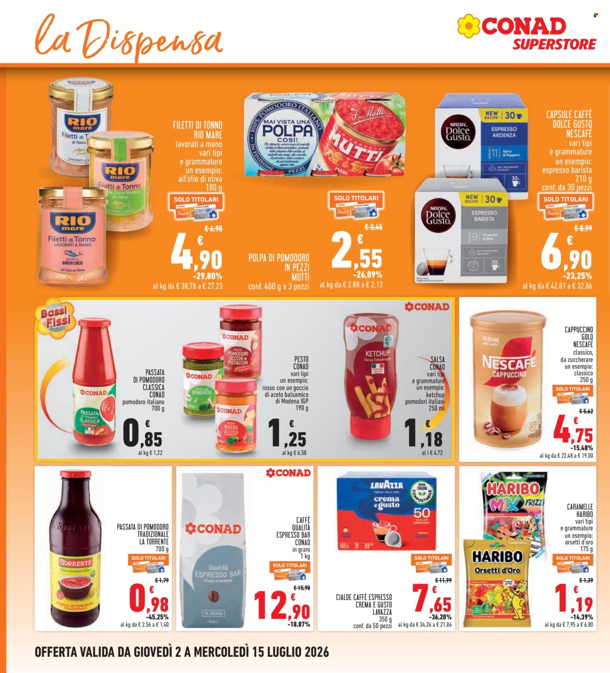 Volantino Conad Superstore - 2/7/2026 - 15/7/2026. Pagina 16