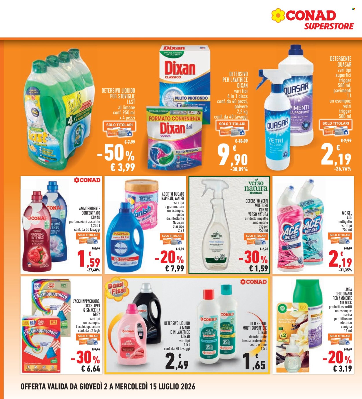 Volantino Conad Superstore - 2/7/2026 - 15/7/2026. Pagina 22