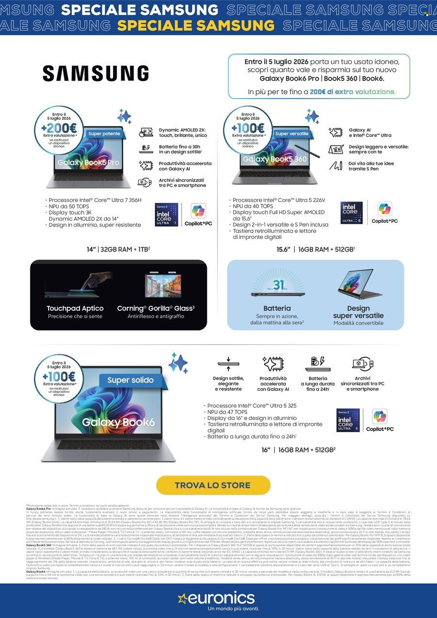 Volantino Euronics - 18/6/2026 - 2/7/2026. Pagina 2