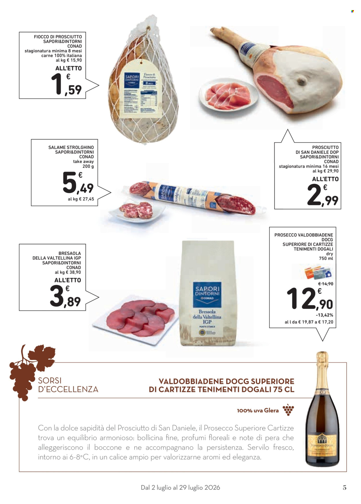 Volantino Conad - 2/7/2026 - 29/7/2026. Pagina 5