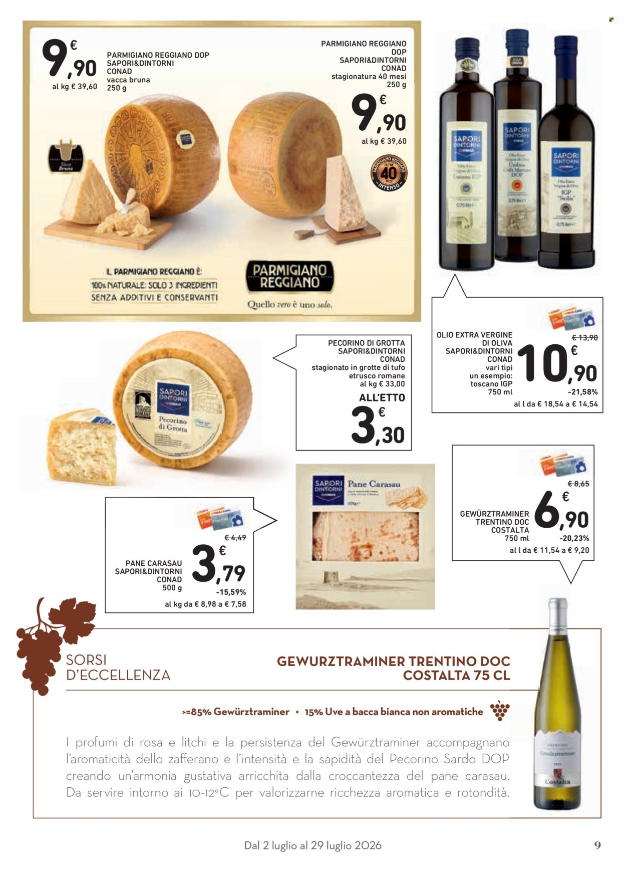 Volantino Conad - 2/7/2026 - 29/7/2026. Pagina 9