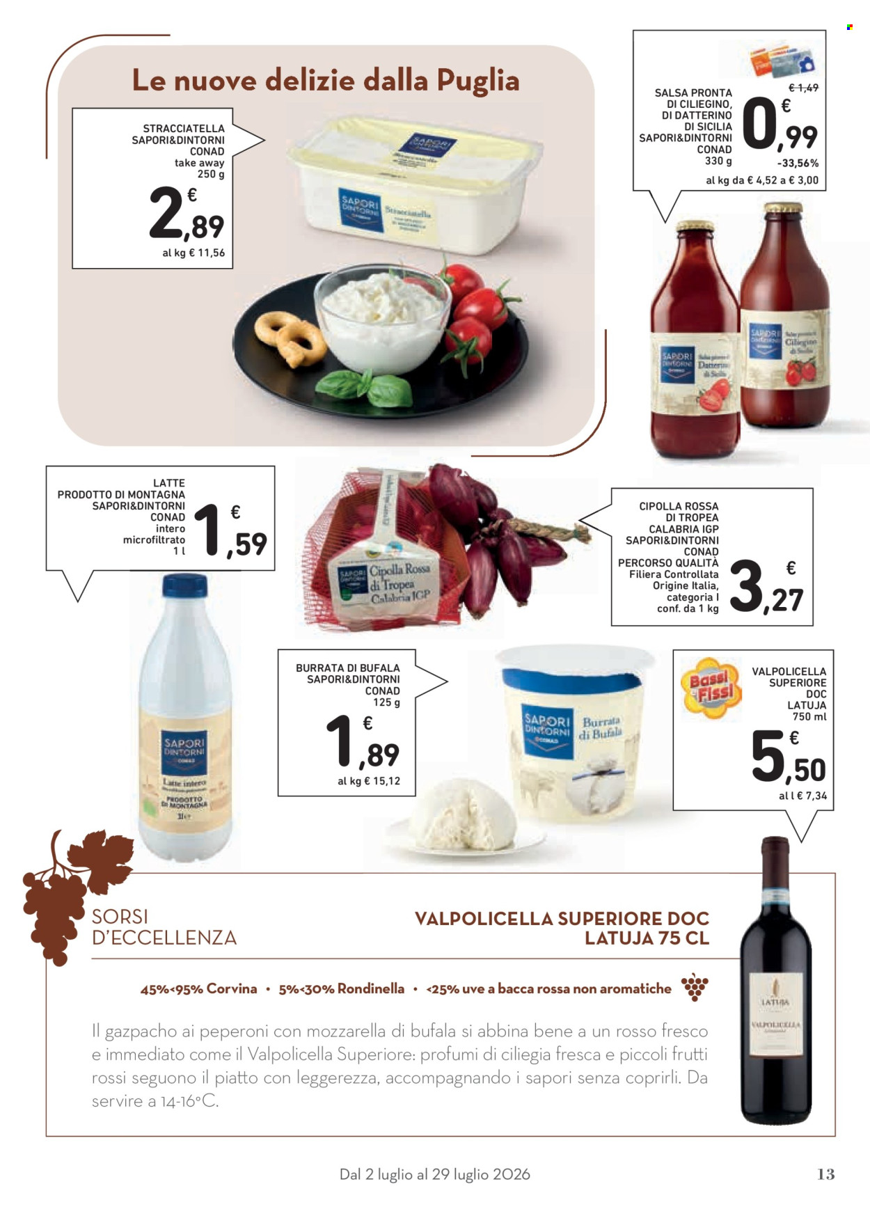 Volantino Conad - 2/7/2026 - 29/7/2026. Pagina 13