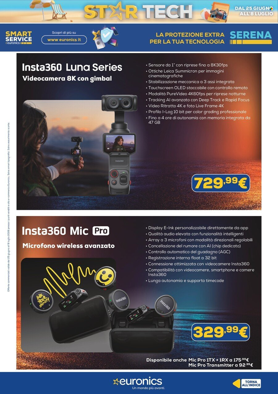 Volantino Euronics - 25/6/2026 - 8/7/2026. Pagina 4