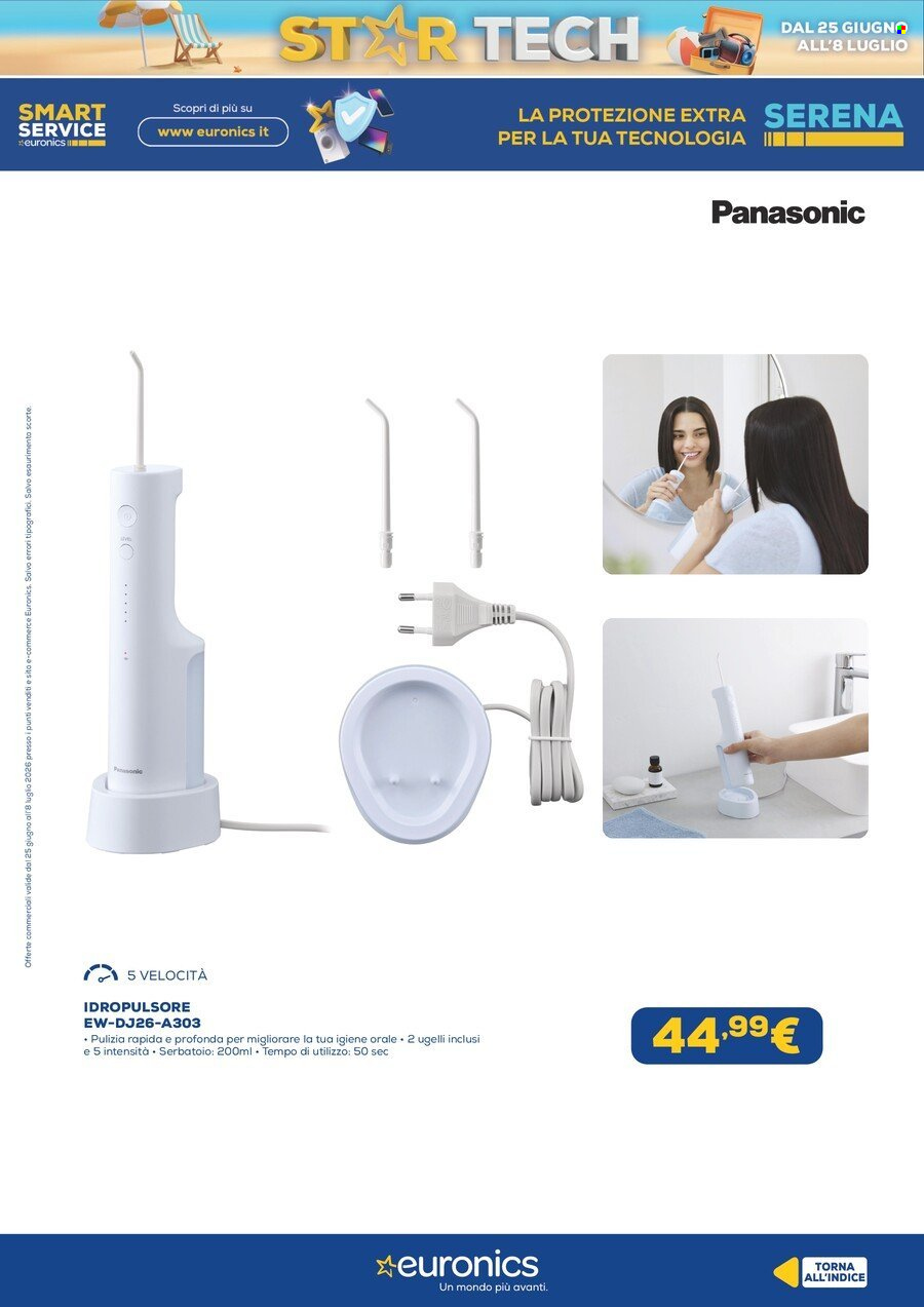 Volantino Euronics - 25/6/2026 - 8/7/2026. Pagina 34