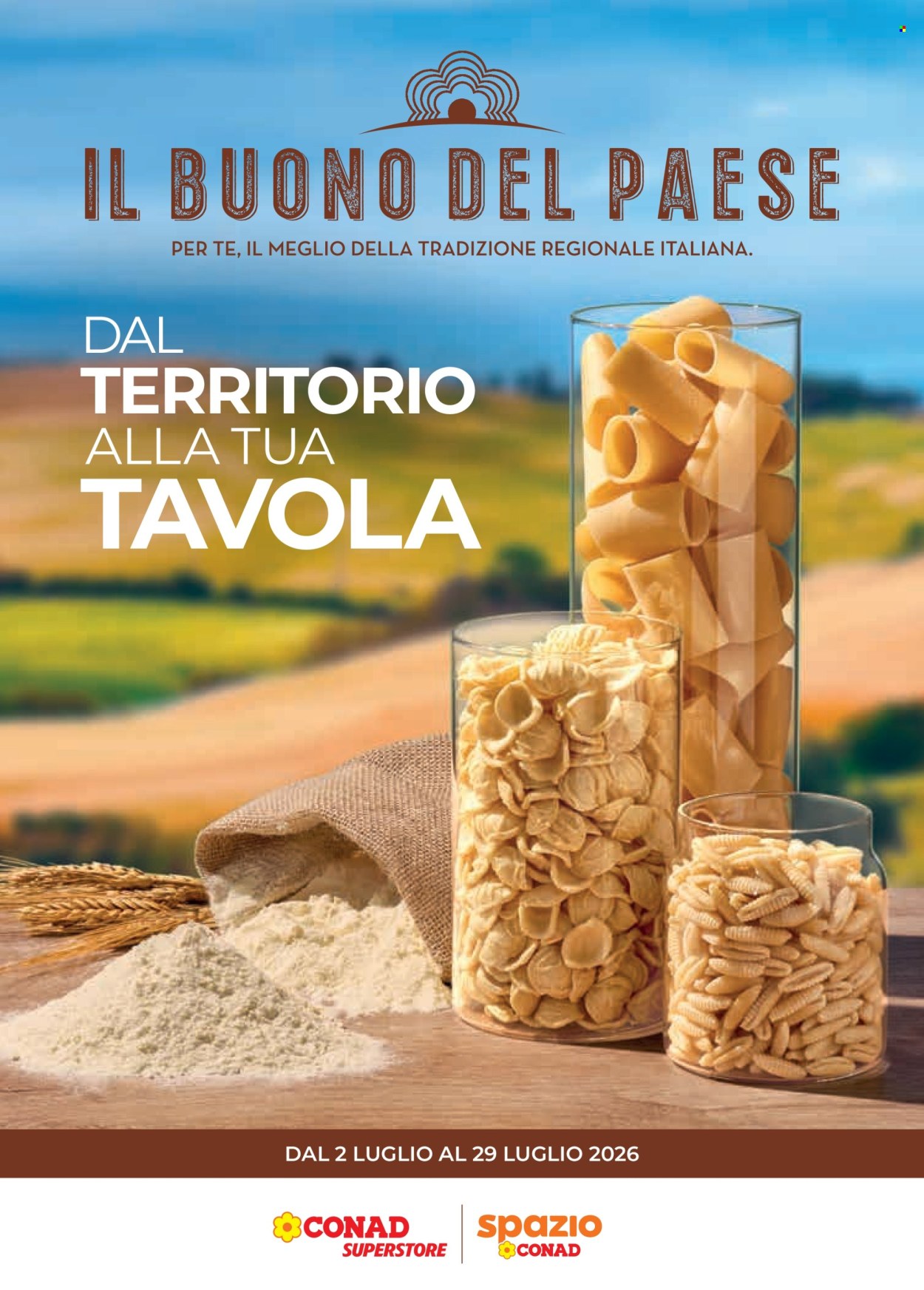 Volantino Conad - 2/7/2026 - 29/7/2026. Pagina 1