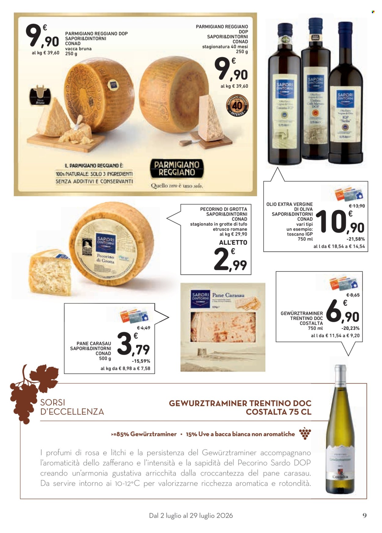 Volantino Conad - 2/7/2026 - 29/7/2026. Pagina 9