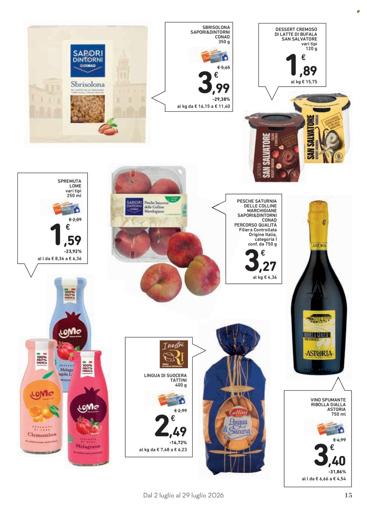 Volantino Conad - 2/7/2026 - 29/7/2026. Pagina 15