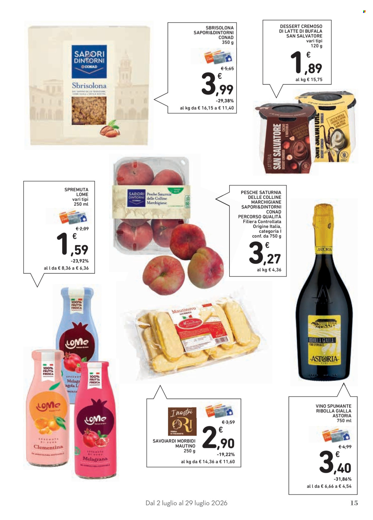 Volantino Conad - 2/7/2026 - 29/7/2026. Pagina 15