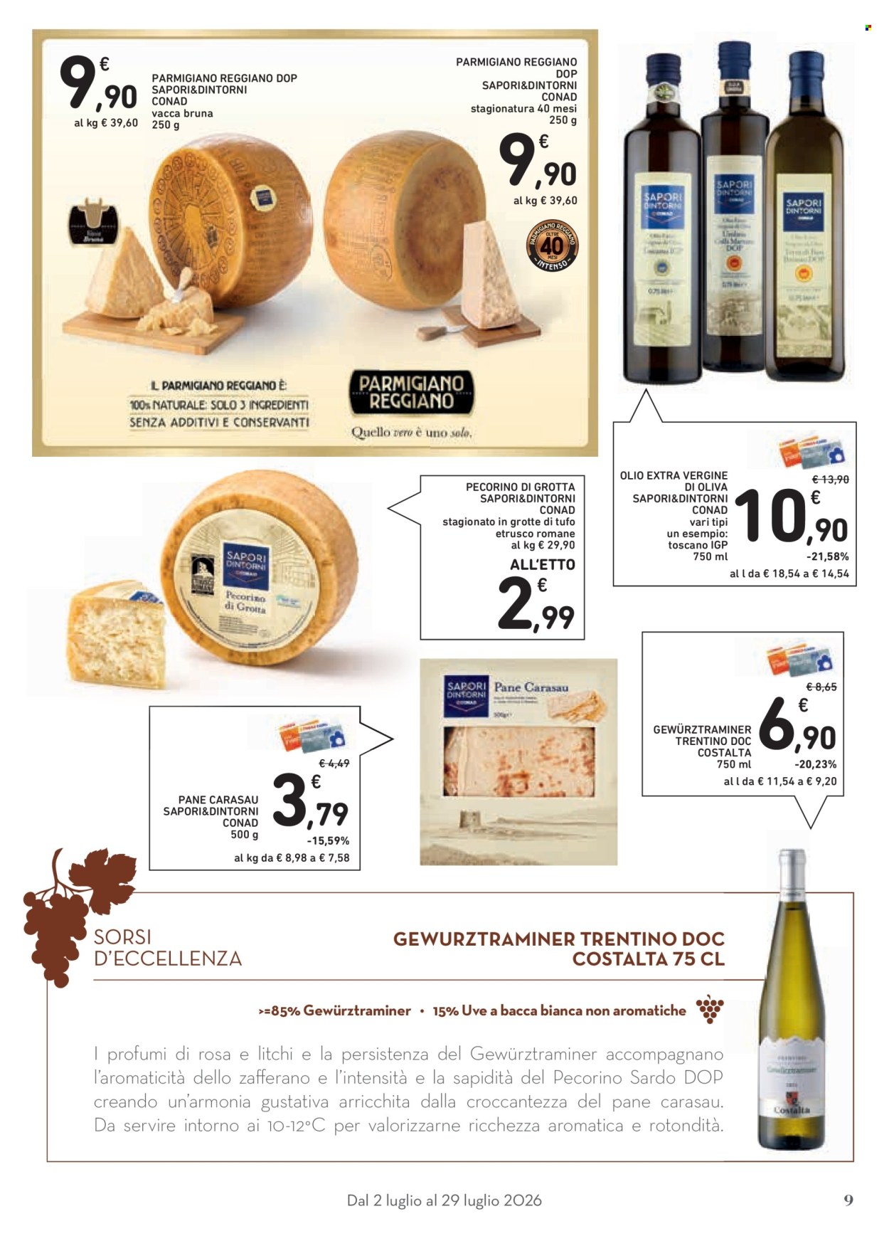 Volantino Conad - 2/7/2026 - 29/7/2026. Pagina 9