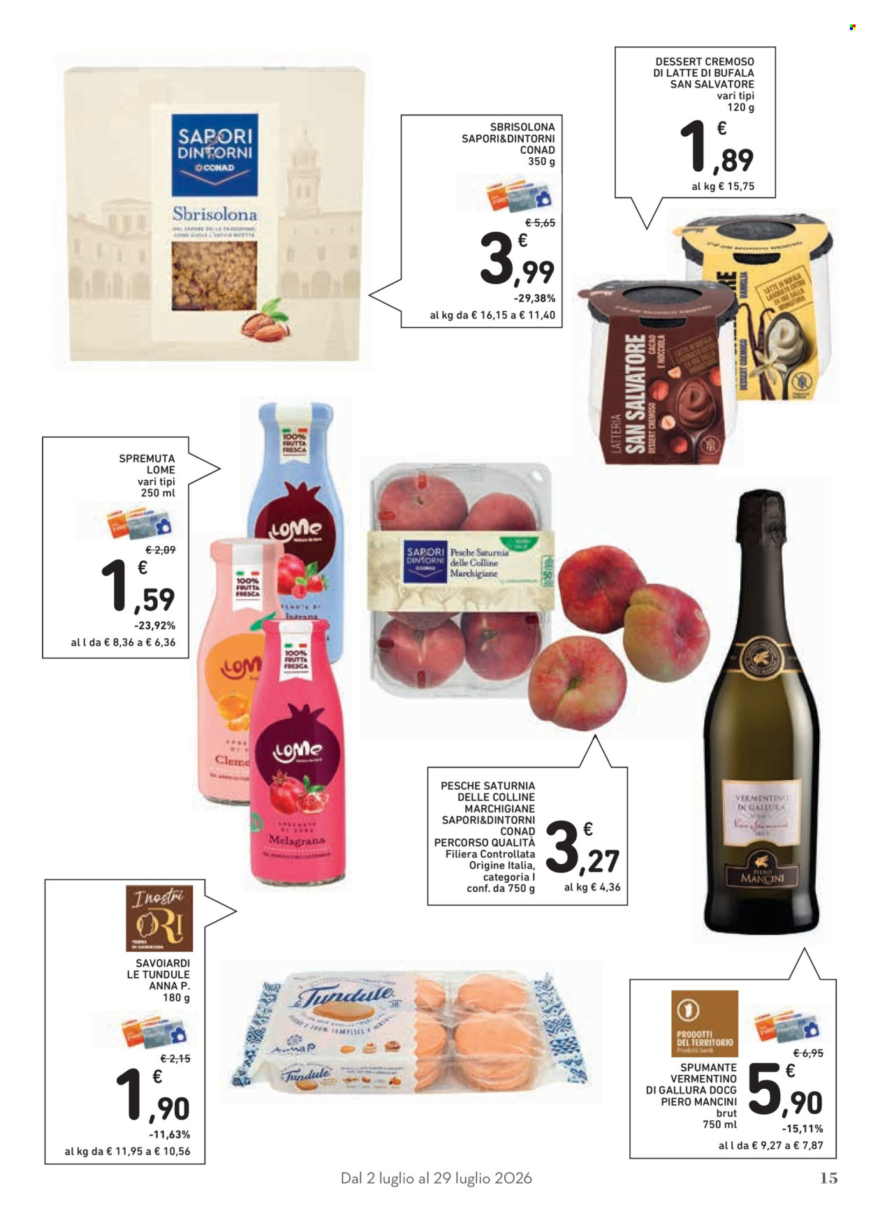 Volantino Conad - 2/7/2026 - 29/7/2026. Pagina 15