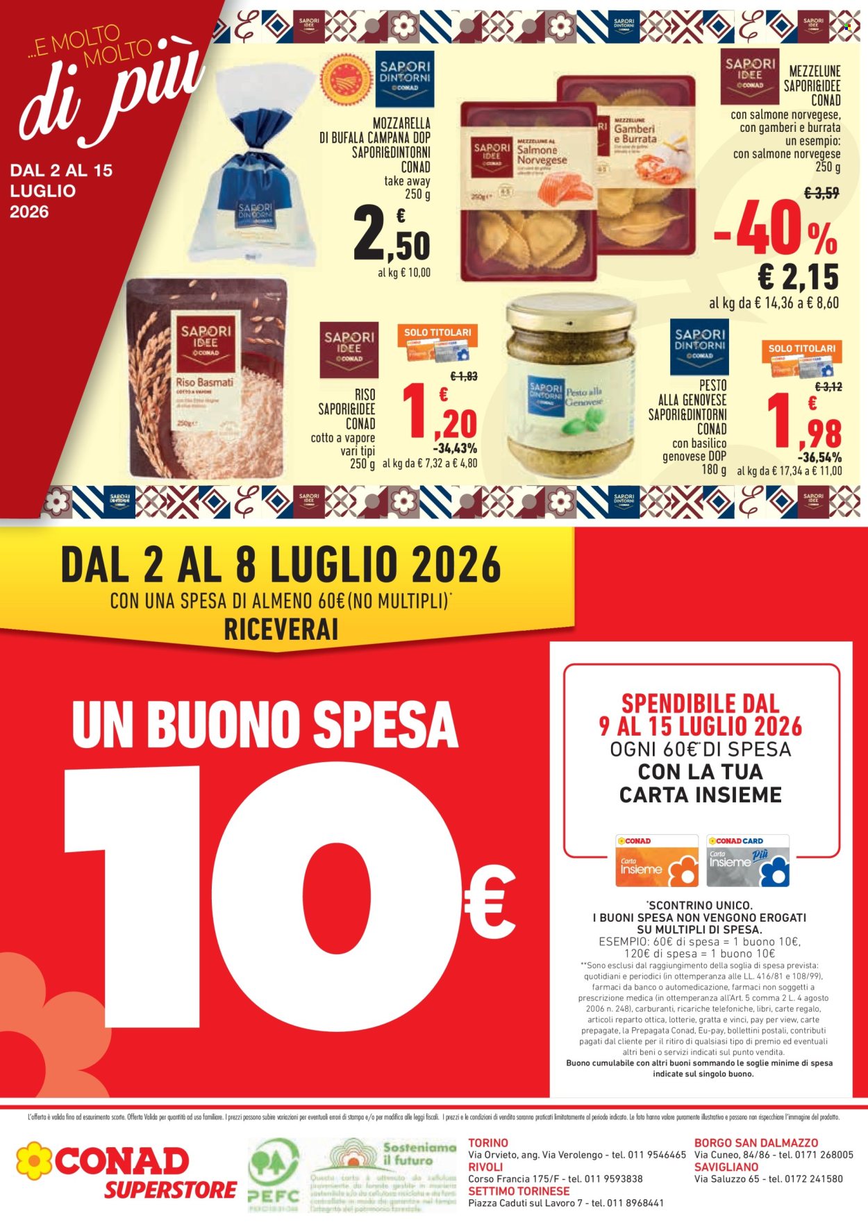 Leták Conad - 2.7.2026 - 15.7.2026. Strana 4