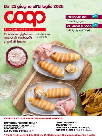 Volantino Coop - 25/6/2026 - 8/7/2026.