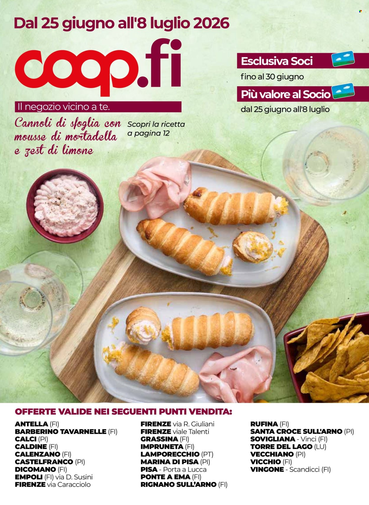 Volantino Coop - 25/6/2026 - 8/7/2026. Pagina 1